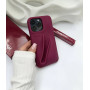 Rhode Lip Case Raspberry Jelly – бордовый чехол на айфон 14 про макс